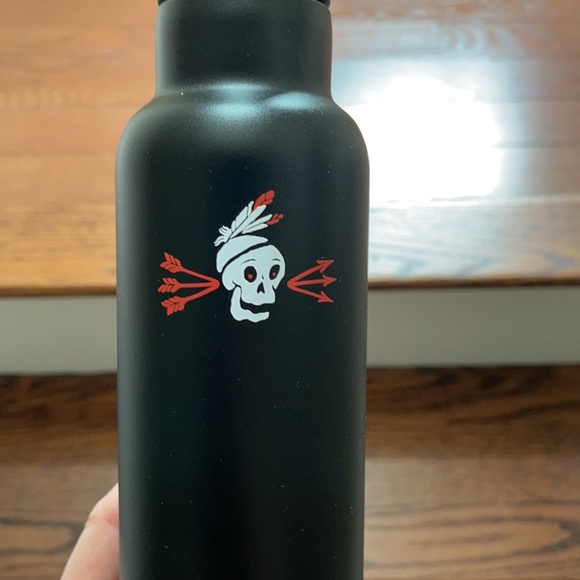 Fungolia black 27oz stainless steel water bottle - Picture 2 of 5